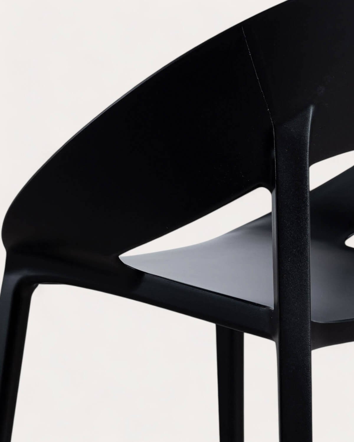 Pack of 4 Outdoor Chairs Polypropylene Lara, gallery image 7