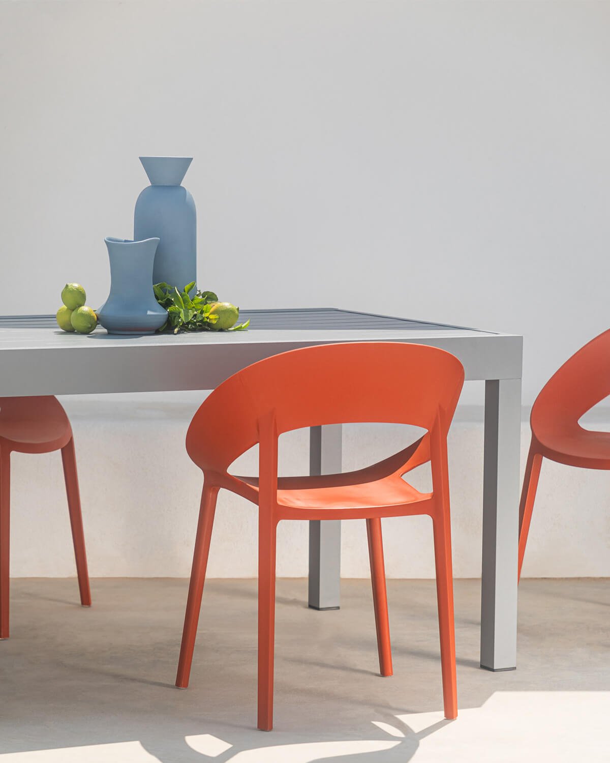 Pack of 4 Outdoor Chairs Polypropylene Lara, gallery image 2