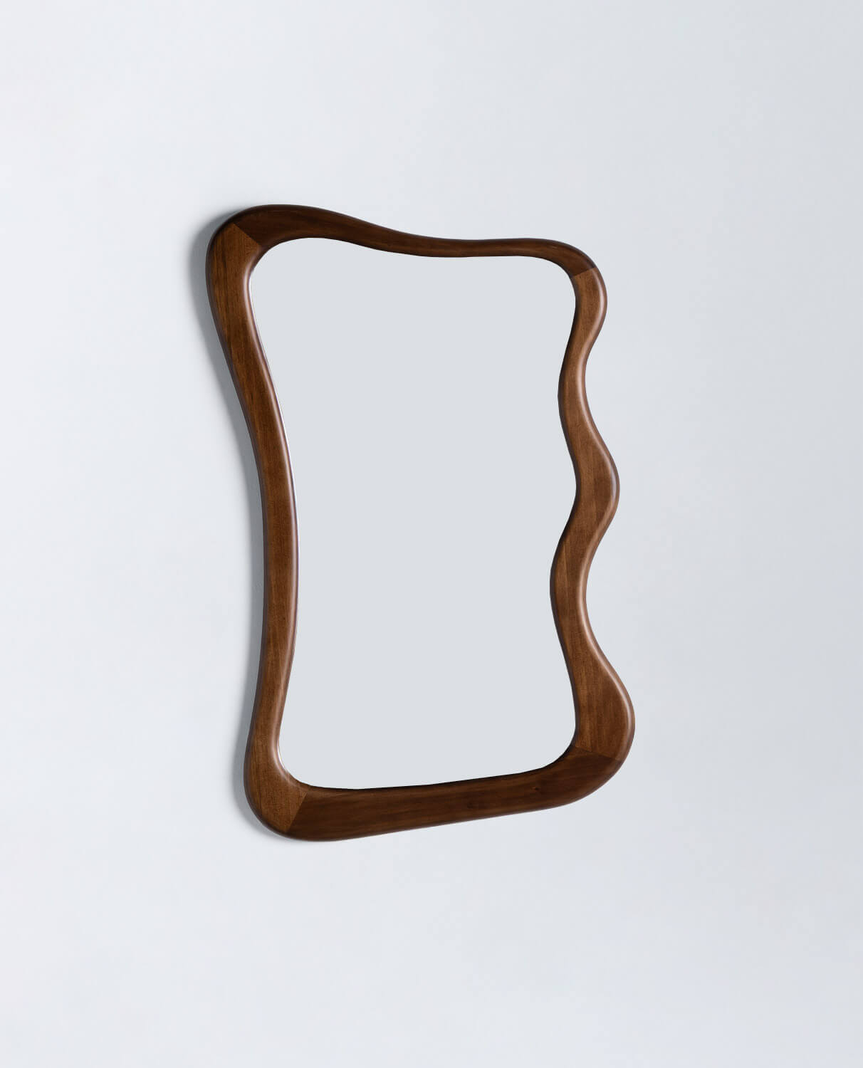 Pine Wood Wall Mirror (80x50 cm) Vahid, gallery image 2