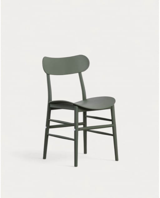 Pack of 4 Beril Polypropylene Outdoor Chairs