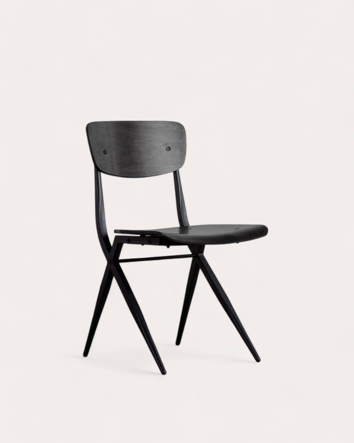 Ticher Wood and Metal Dining Chair, gallery image 1