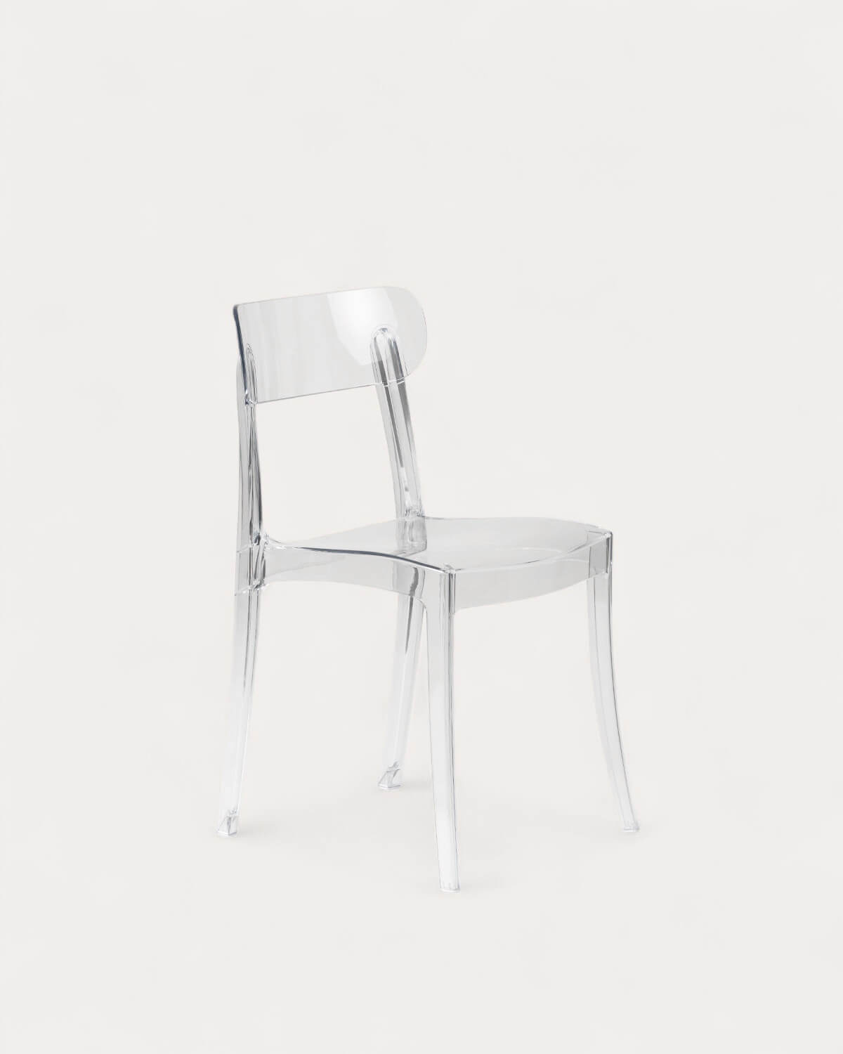 Pack 4 Dining Chairs in Polycarbonate Arlet, gallery image 1