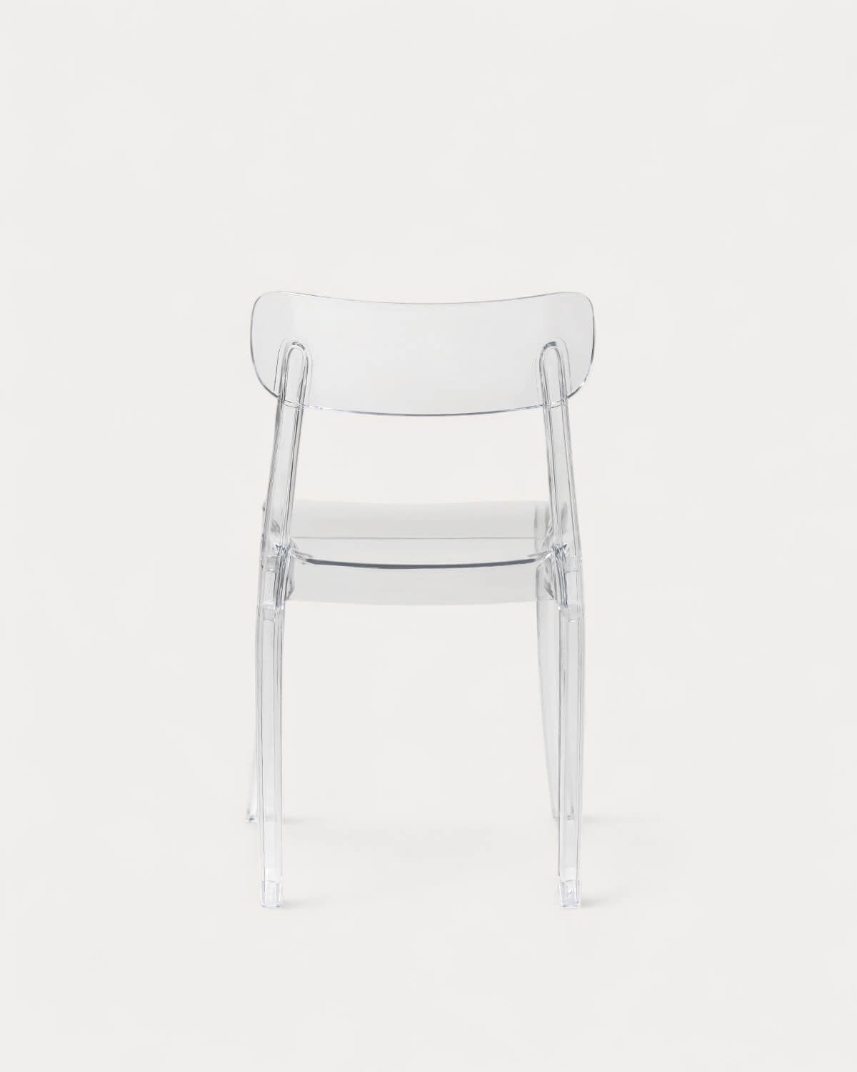 Pack 4 Dining Chairs in Polycarbonate Arlet, gallery image 5
