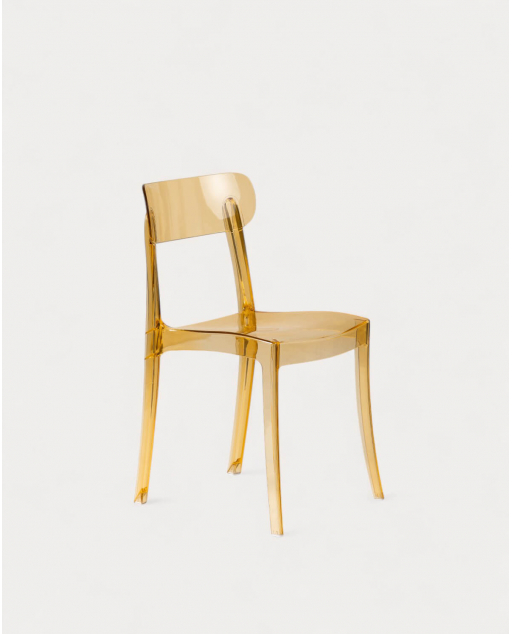 Pack 4 Dining Chairs in Polycarbonate Arlet