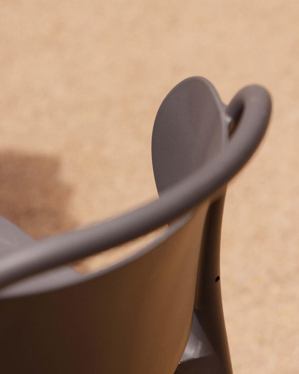 High Polypropylene Outdoor Stool (77 cm) Kole, gallery image 3