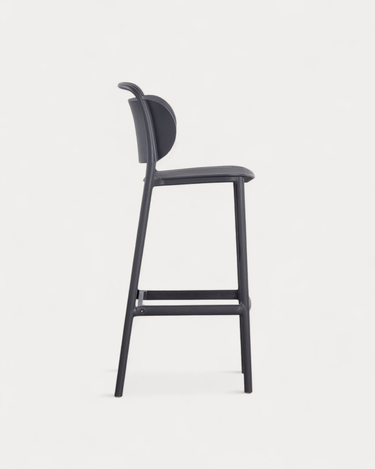 Pack of 4 High Polypropylene Outdoor Stools (77 cm) Kole, gallery image 4
