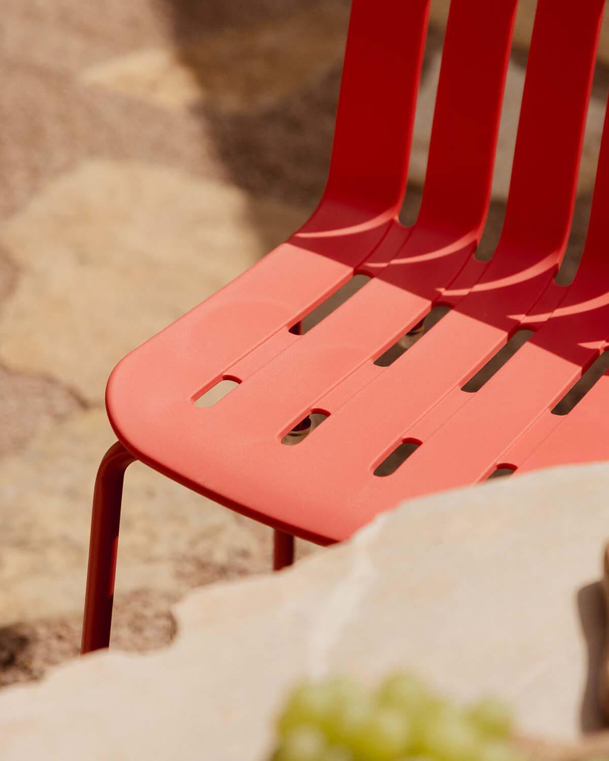 Outdoor High Stool in Polypropylene and Metal (74 cm) Romi, gallery image 3