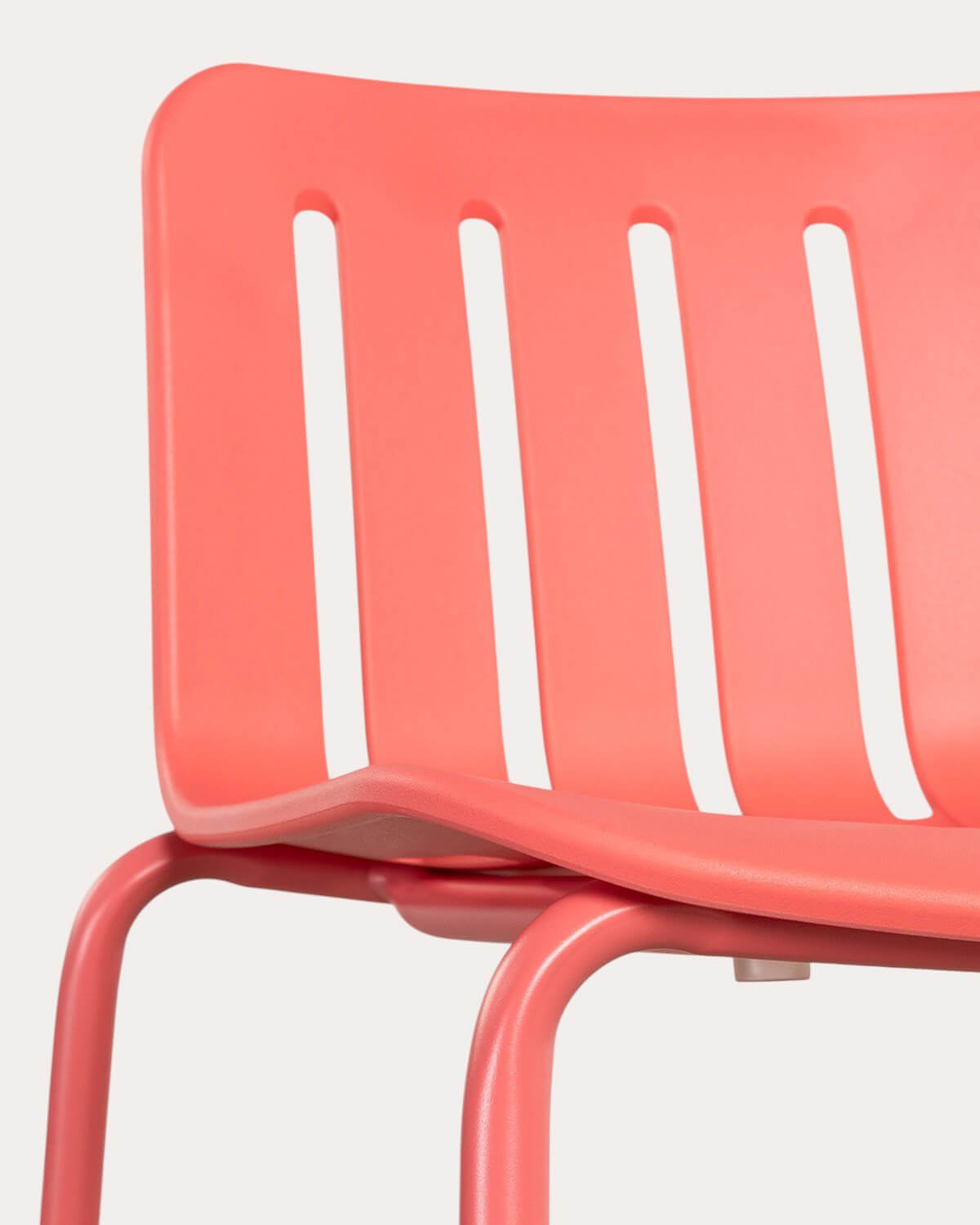 Pack 2 High Stools Outdoor Polypropylene and Metal (74 cm) Romi, gallery image 7