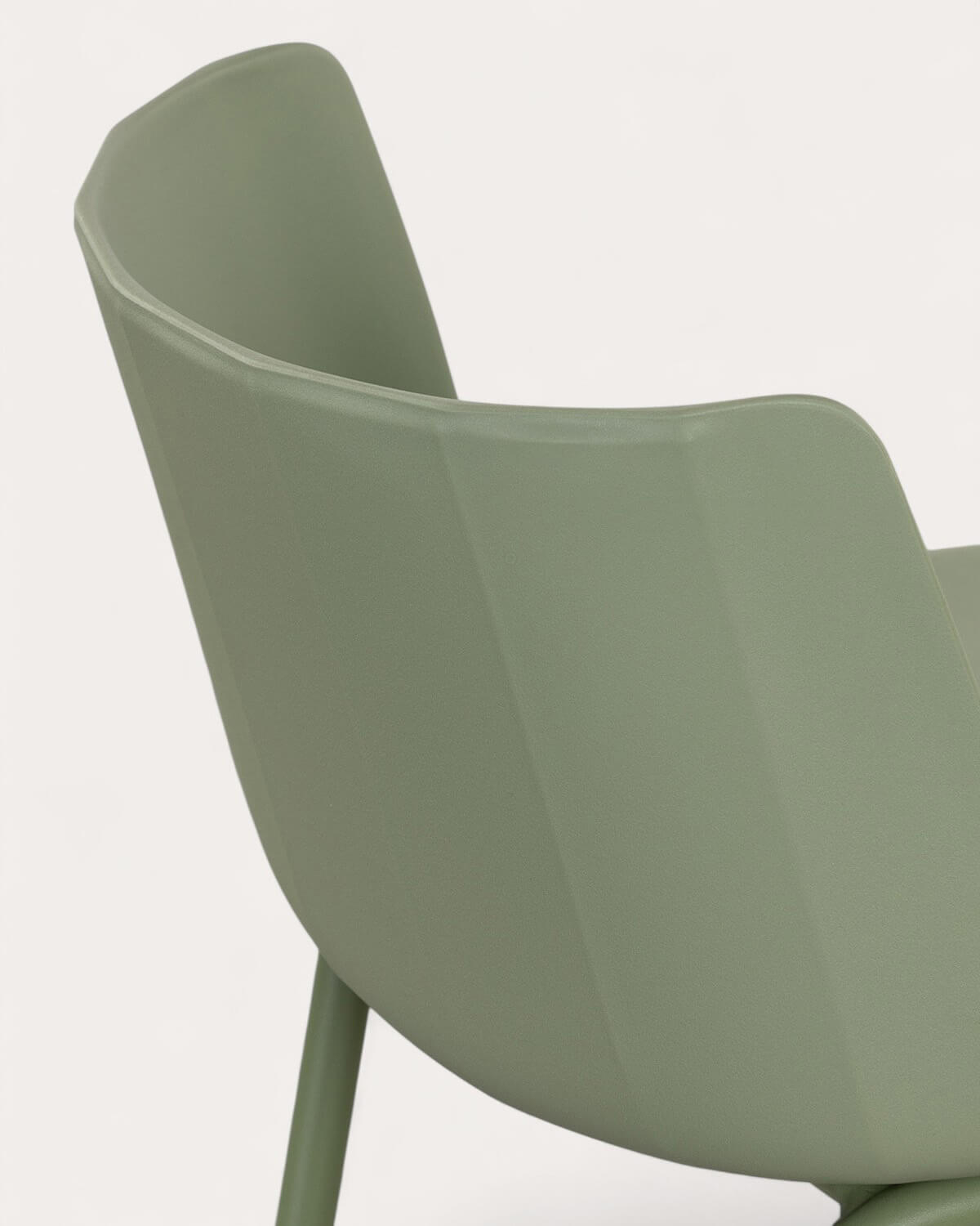 Pack of 2 75 cm outdoor polypropylene and metal bar stools Meivy, gallery image 7