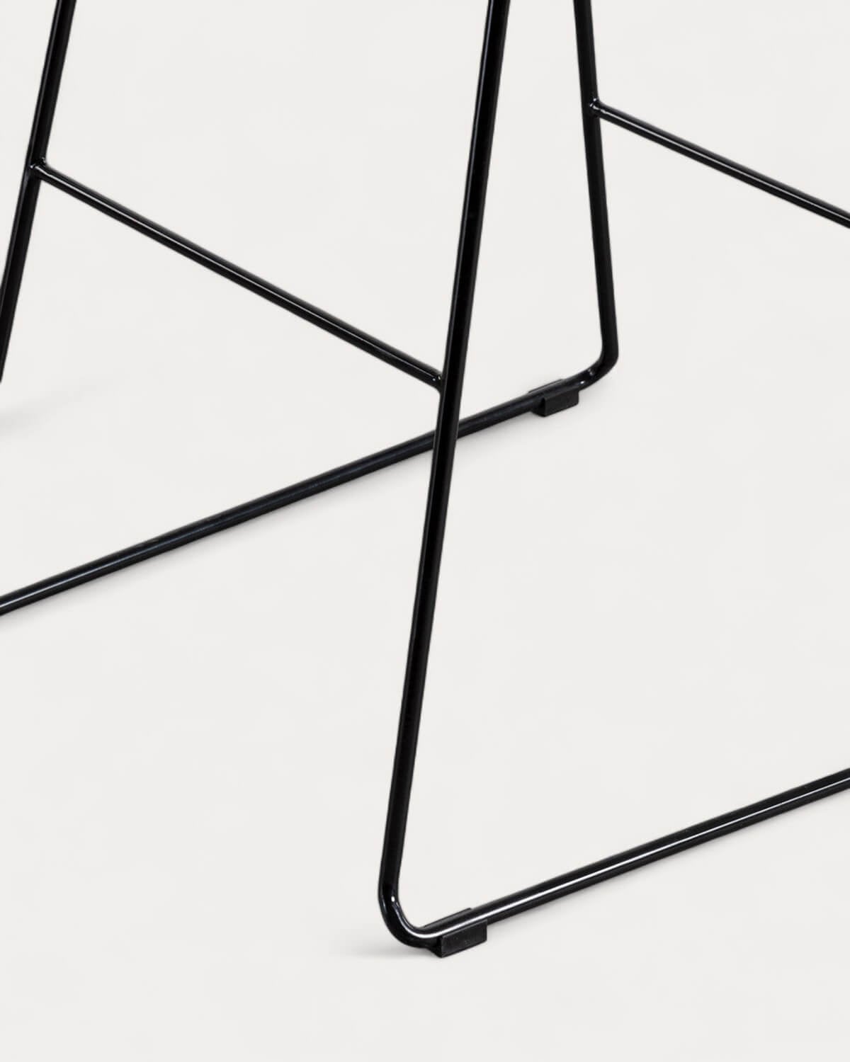 High Metal Stool (65 cm) High Backrest Aras, gallery image 6
