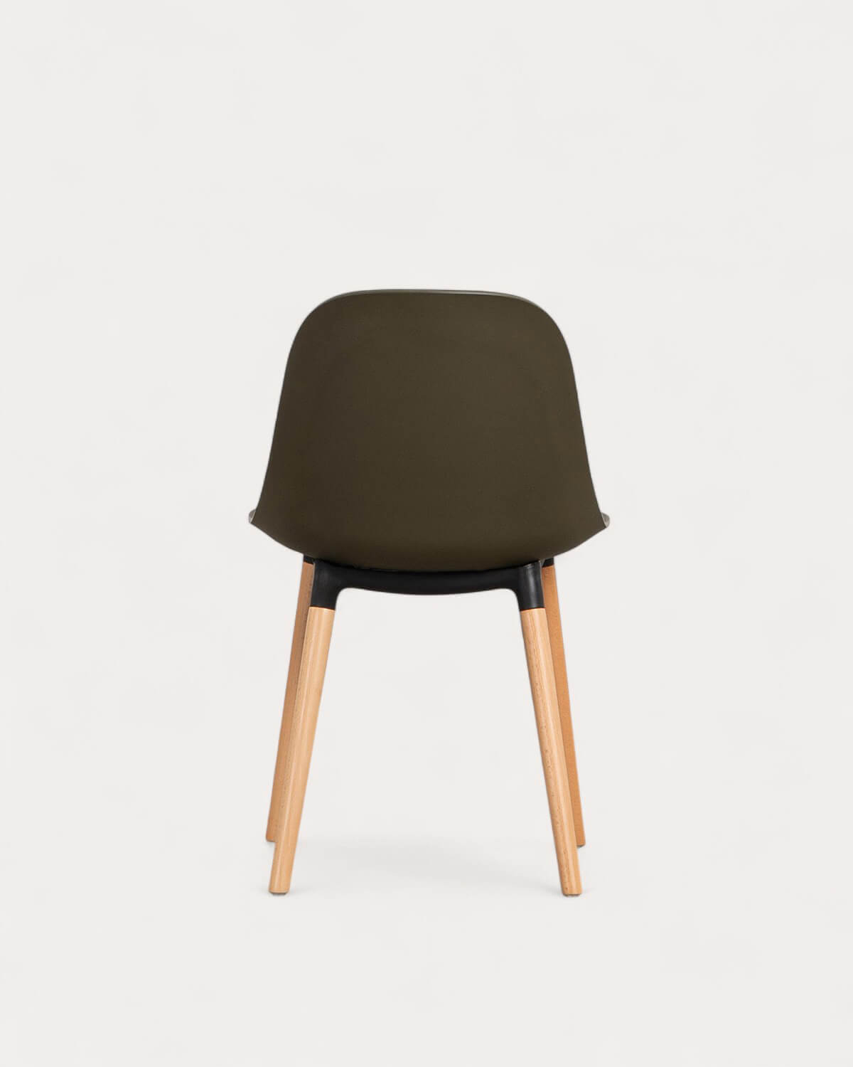 Dining Chair in Polypropylene and Wood Reine, gallery image 3