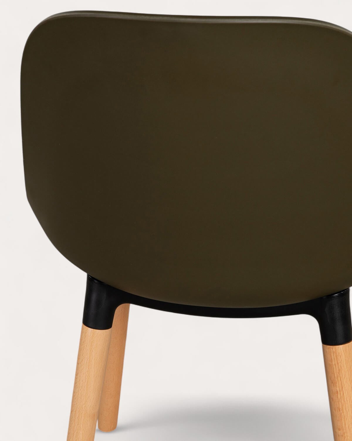 Pack of 2 Polypropylene and Wood Dining Chairs Reine, gallery image 5