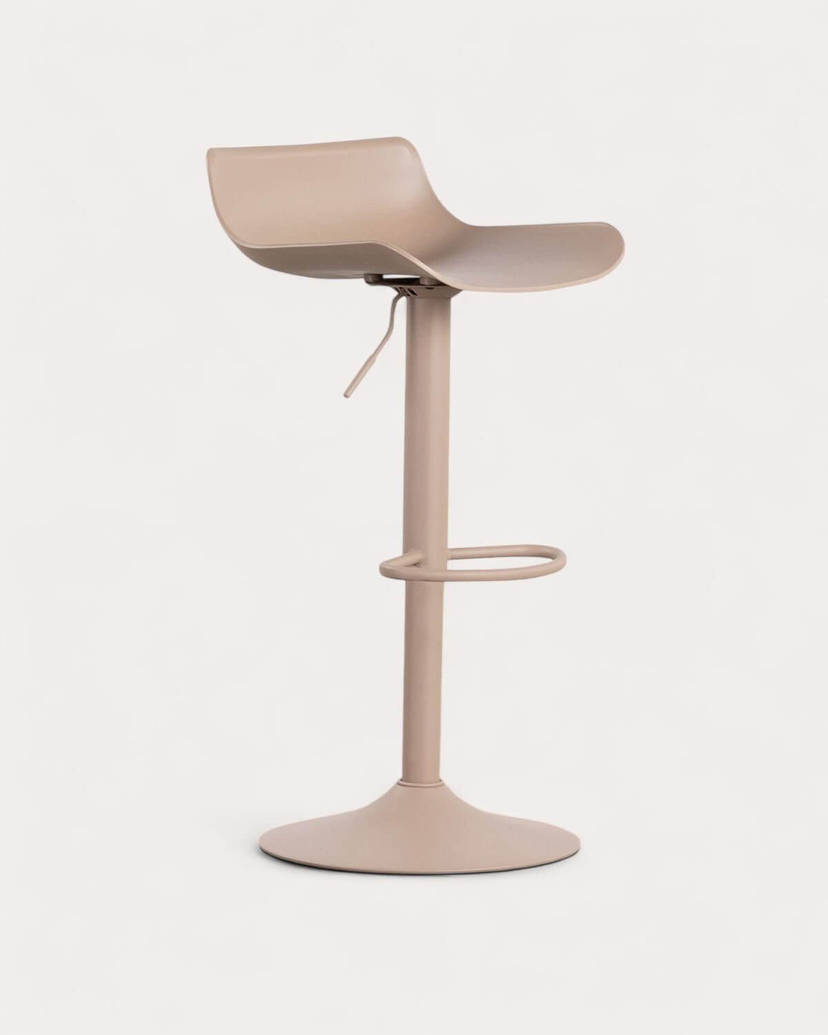 Pack of 2 Adjustable High Stools in Polyethylene and Metal Corea, gallery image 6