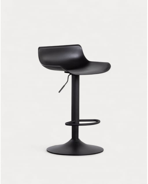 Pack of 2 Adjustable High Stools in Polyethylene and Metal Corea
