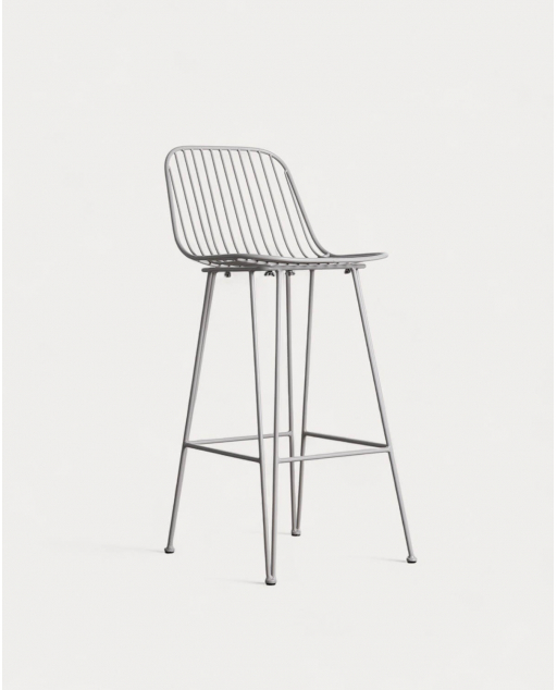 Pack of 4 High Metal Stools (67 cm) Born