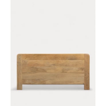 Headboard for Bed Made of Mango Wood (80,5x160 cm) Reichel Natural Mango - The Masie