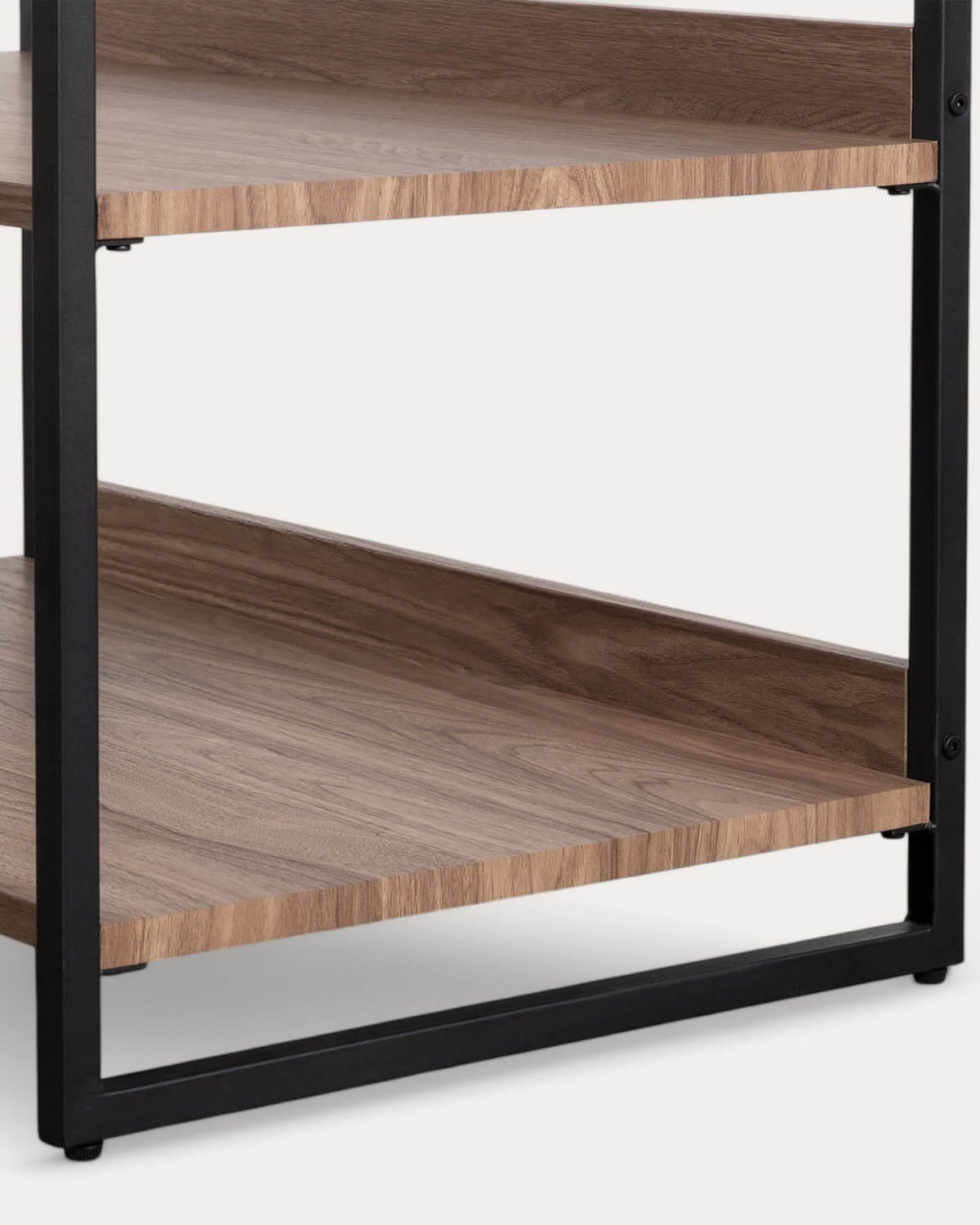 Standing Coat Rack with Metal and Wooden Shelves (180x80 cm) Mirey, gallery image 6