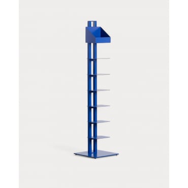 Metal Shelving (145x35 cm) Meis Blue Sapphire - The Masie