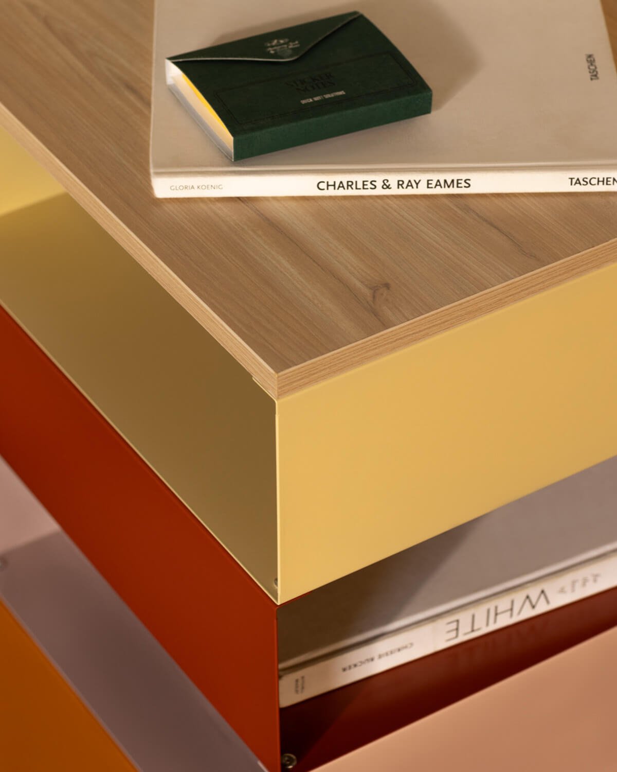 Shelving with Metal Wheels (76x40 cm) Aiora, gallery image 3