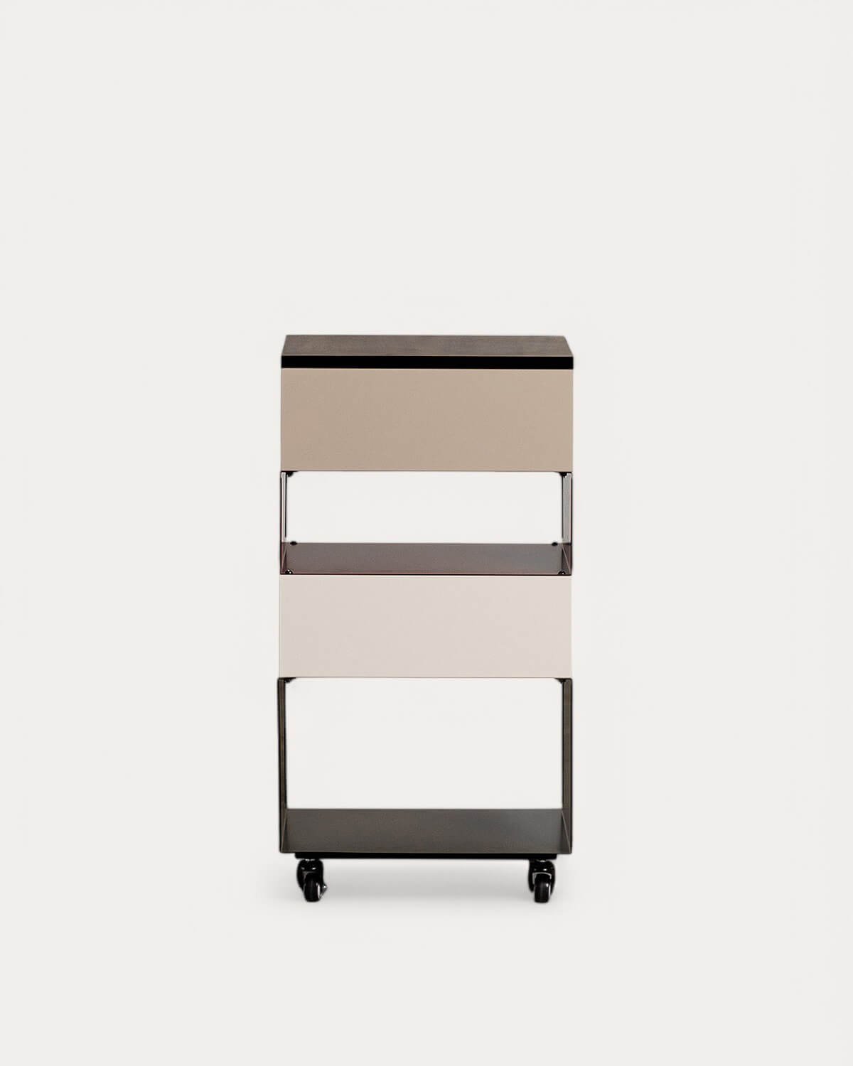 Shelving with Metal Wheels (76x40 cm) Aiora, gallery image 5