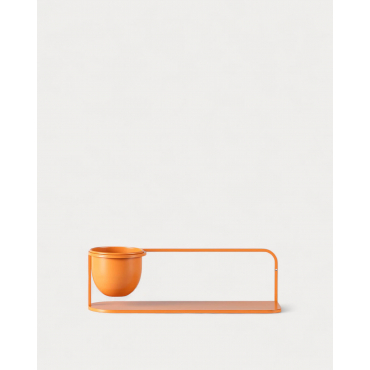 Metal Desk Organizer Chay Orange Terra - The Masie