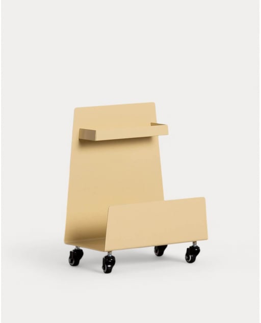 Auxiliary Cart with Metal Shelf Izan