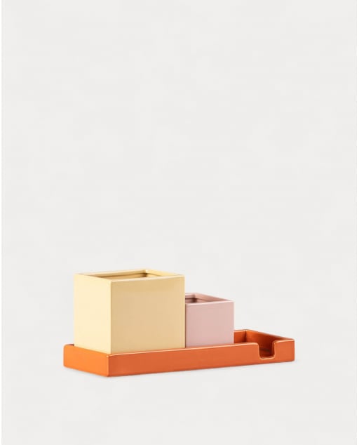 Seili Dolomite Desk Organizer