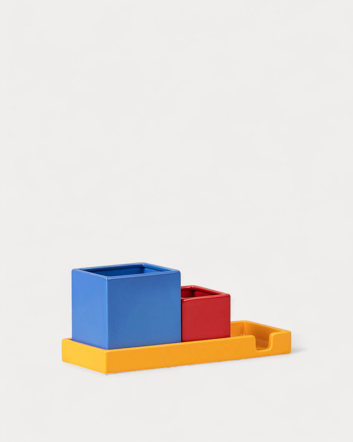 Seili Dolomite Desk Organizer, gallery image 1