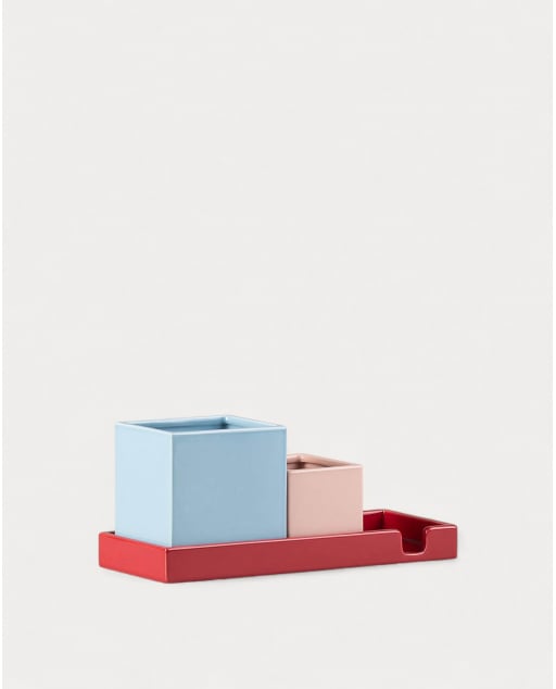 Seili Dolomite Desk Organizer