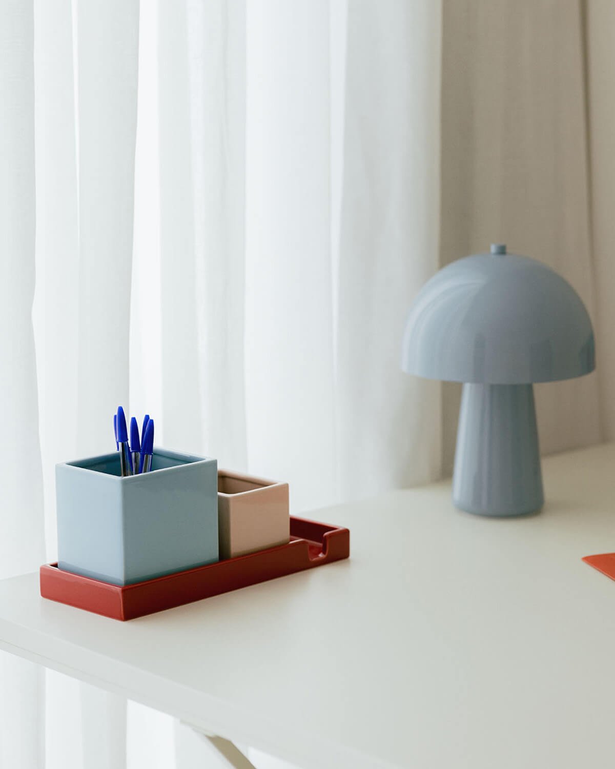 Seili Dolomite Desk Organizer, gallery image 2