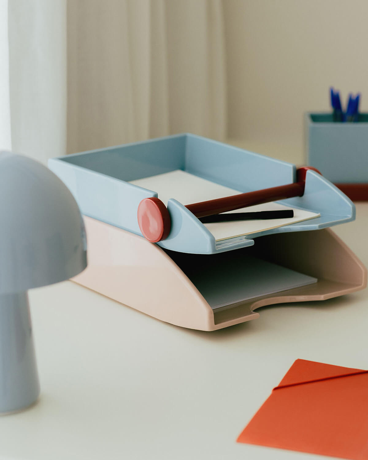 Seili Dolomite Desk Organizer Tray, gallery image 2