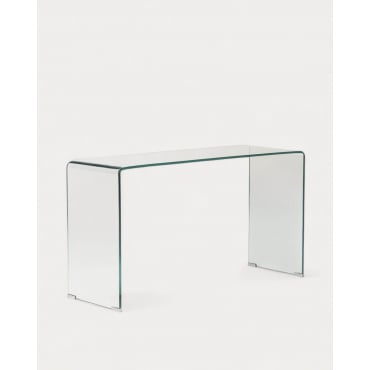 Tempered Glass Console (120x40 cm) Gress Clear glass - The Masie