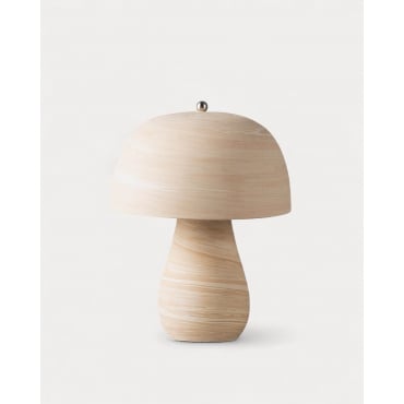 Lira Terracotta Table Lamp Beige Seashell - The Masie