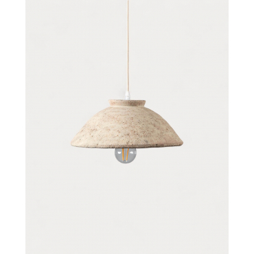 Belice Terracotta Ceiling Lamp Brown Clay - The Masie