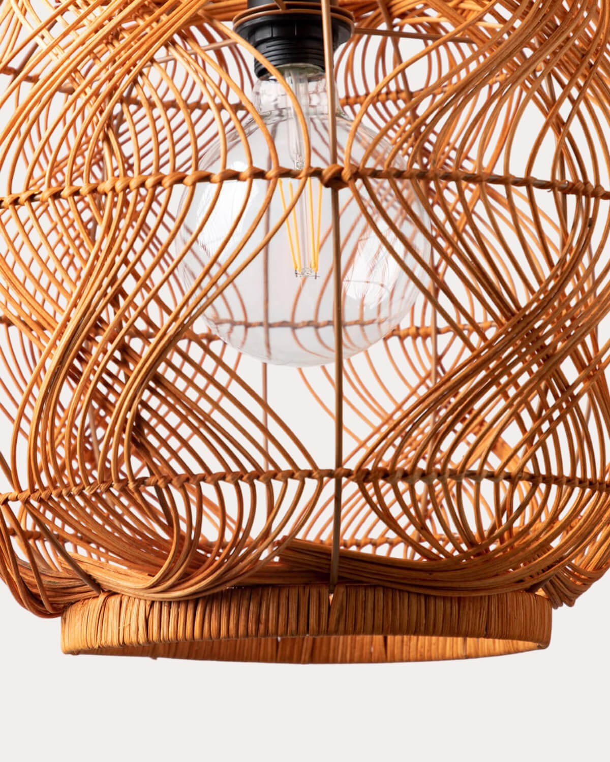 Rattan Ceiling Light (Ø40 cm) Hopp, gallery image 3