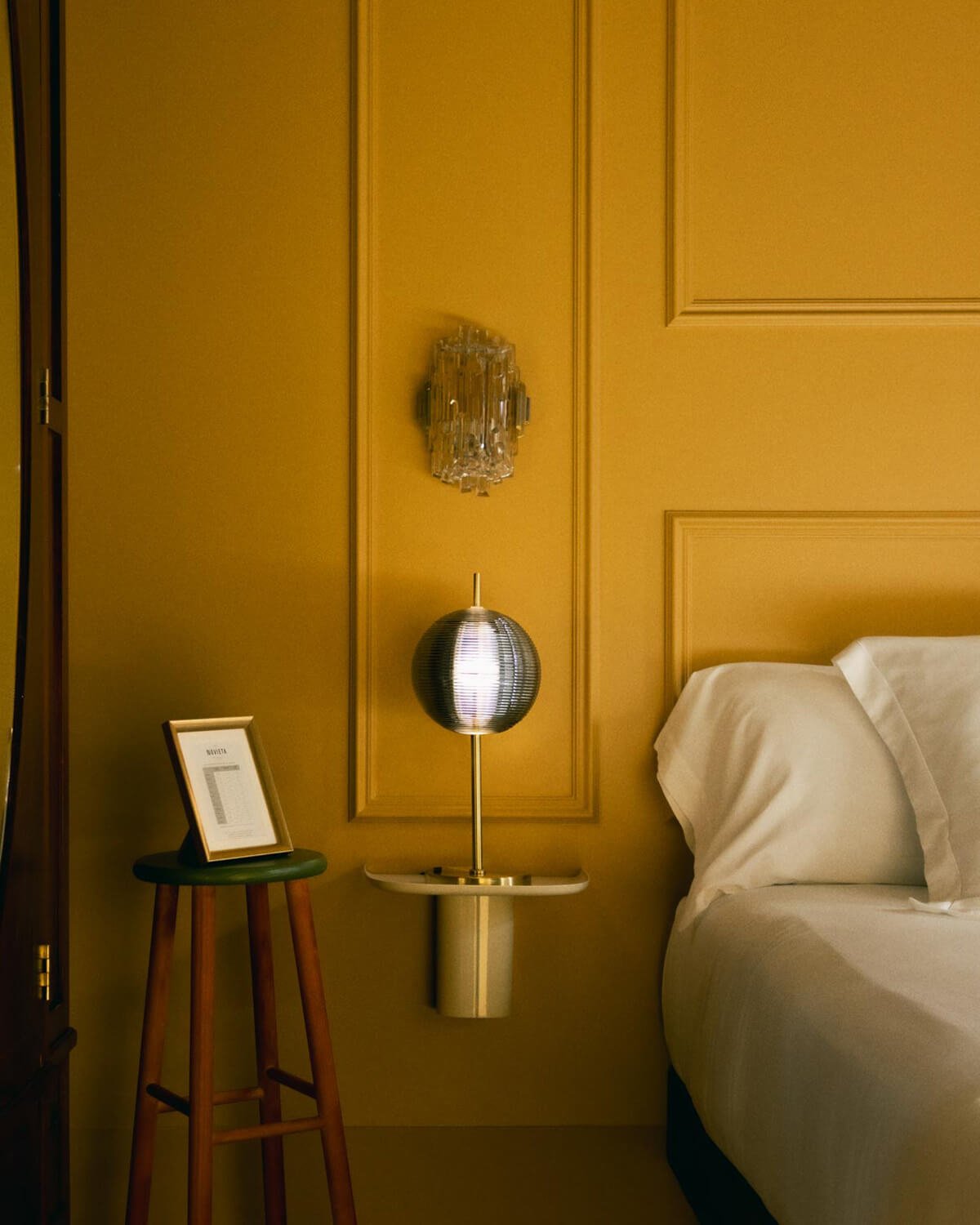 Samil Dimmable LED Metal Spherical Table Lamp (Ø20 cm), gallery image 2