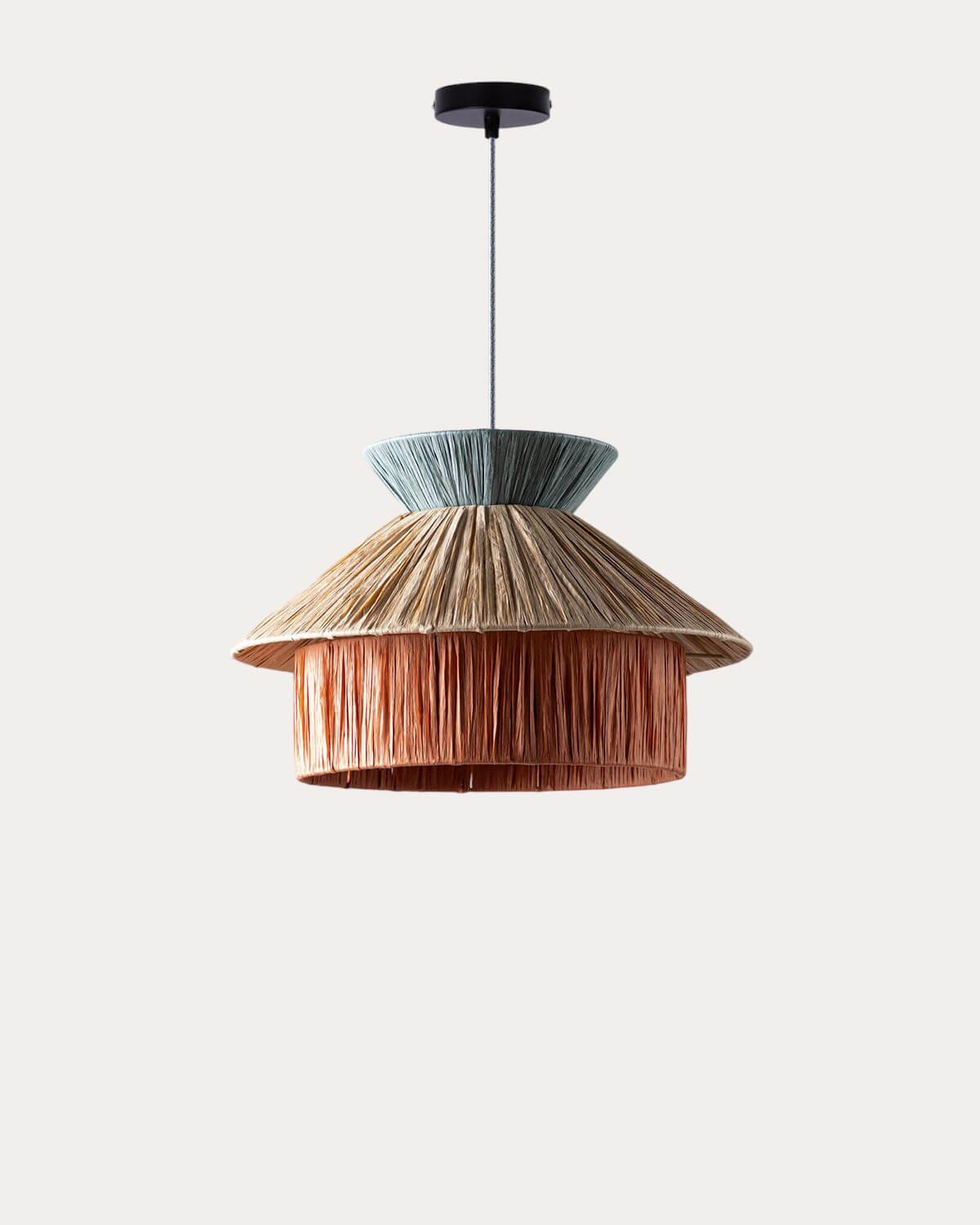 Raffia Ceiling Light Neila Del , gallery image 1