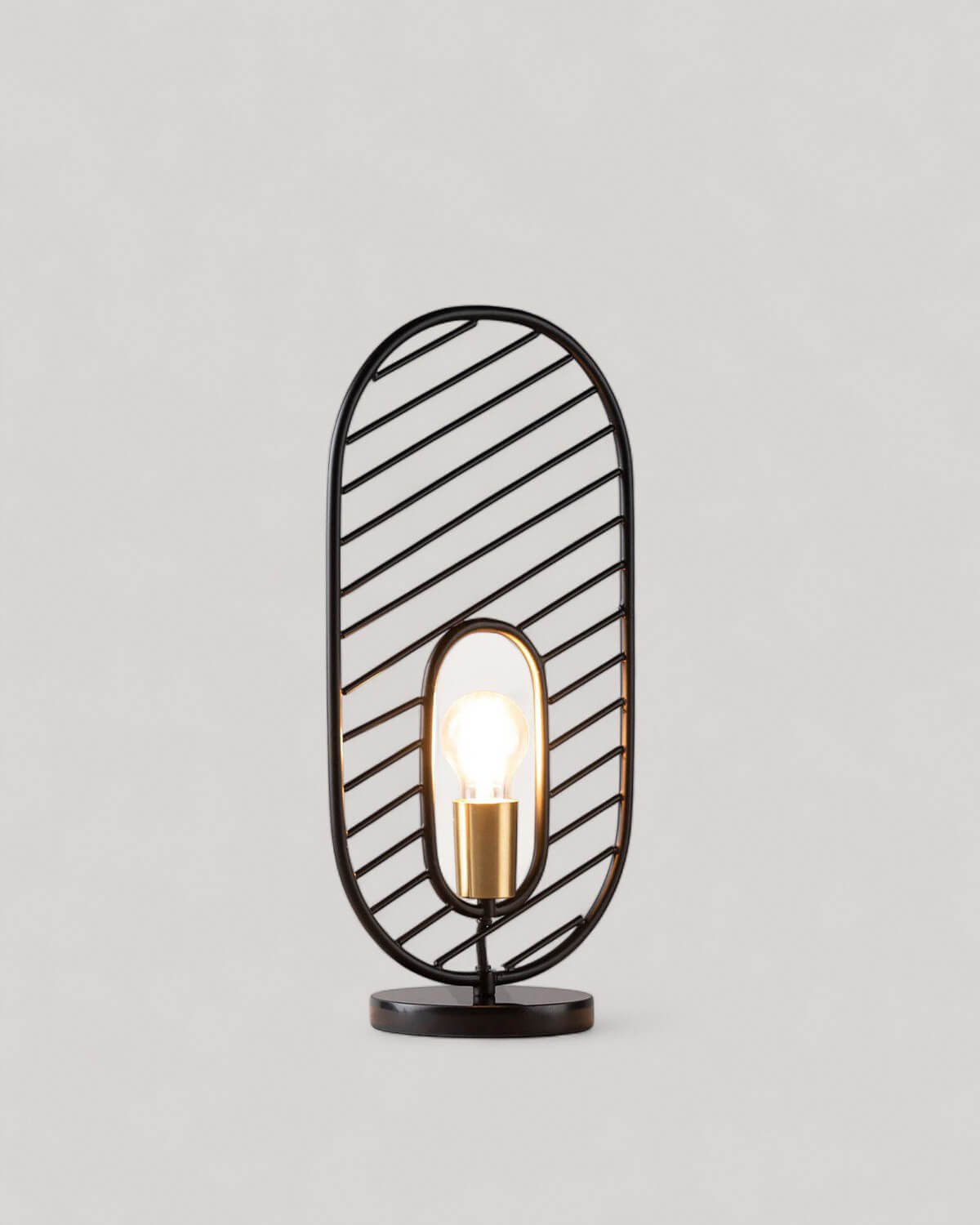 Nima Metal and Marble Table Lamp, gallery image 2