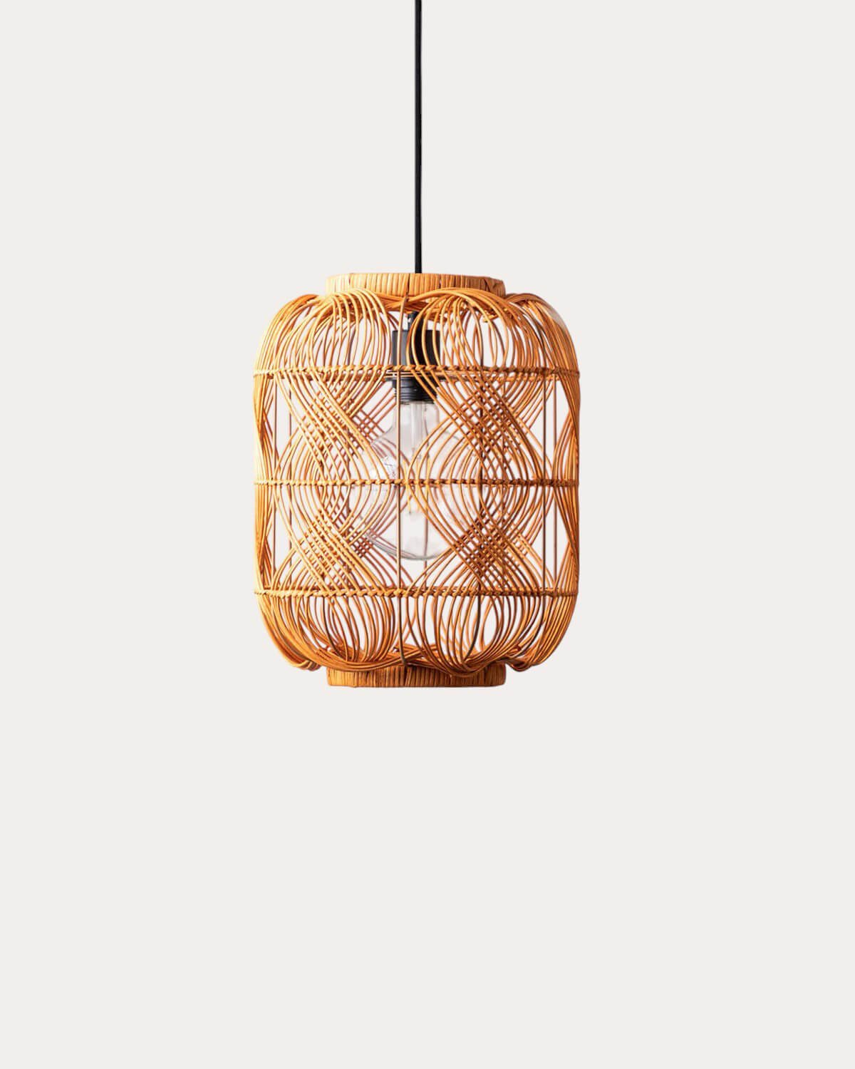 Rattan Ceiling Light (Ø30 cm) Hopp, gallery image 1