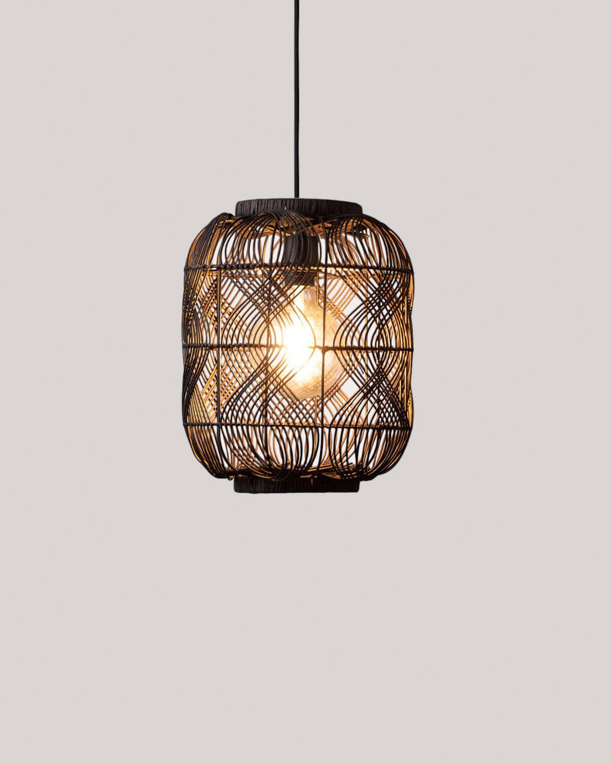 Rattan Ceiling Light (Ø30 cm) Hopp, gallery image 3