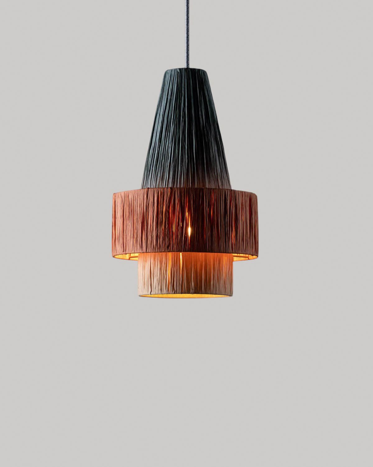 Raffia Ceiling Light Neila , gallery image 4