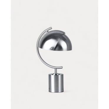 Amun Metal Table Lamp Chrome - The Masie