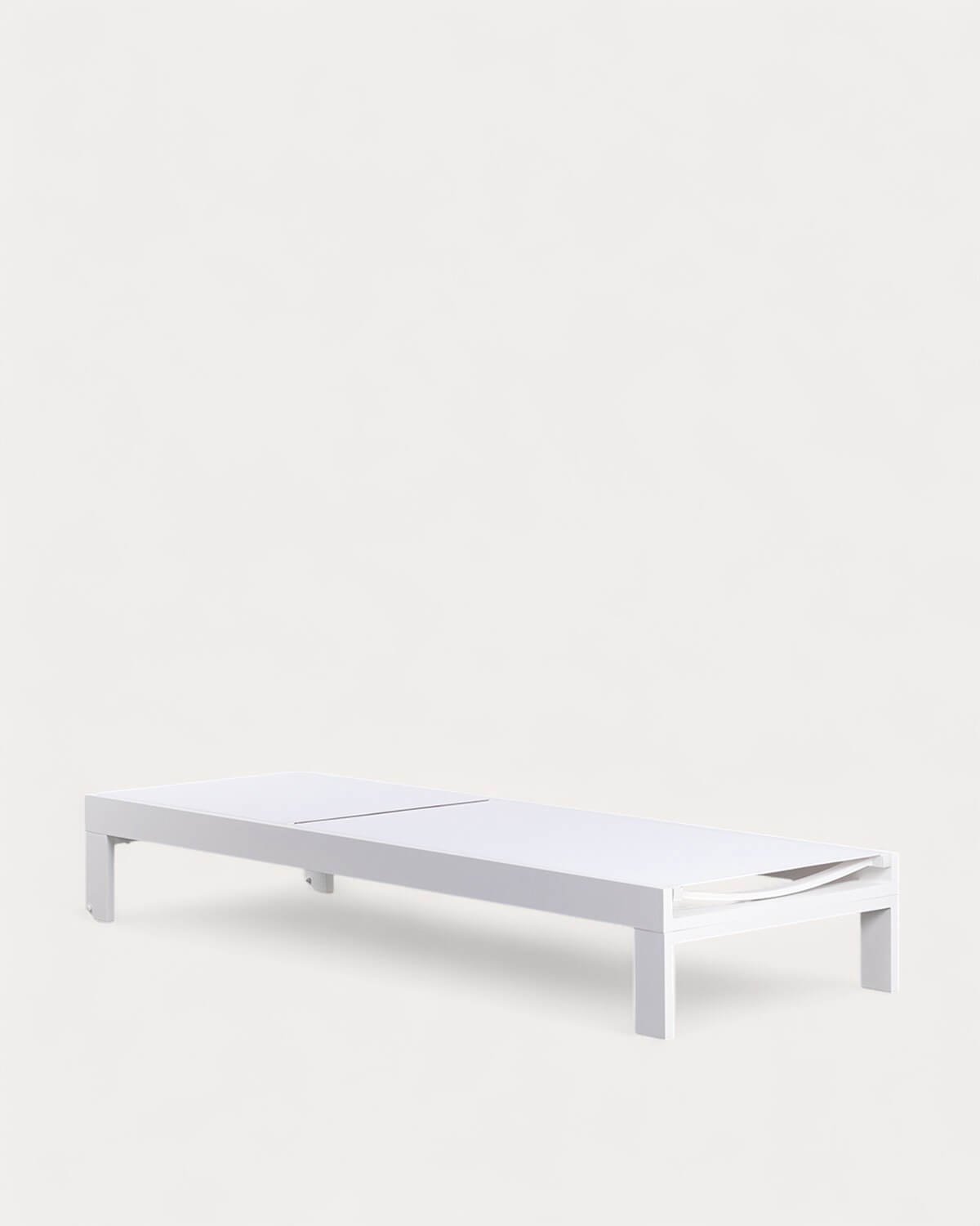 Aluminium and Fabric Reclining Sun Lounger New Kreta, gallery image 4