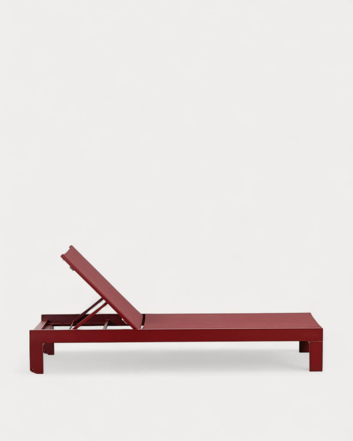 Aluminium and Fabric Reclining Sun Lounger New Kreta, gallery image 3