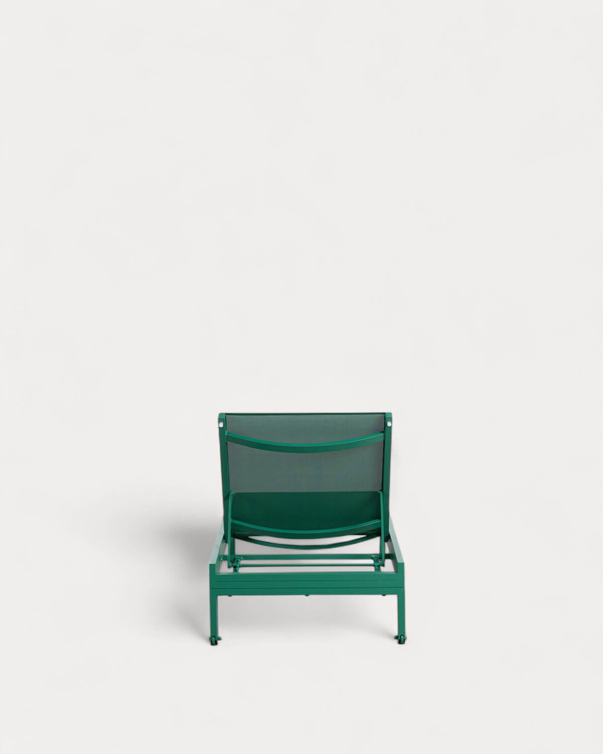 Pack of 2 Aluminium and Fabric Reclining Sun Loungers New Kreta, gallery image 5