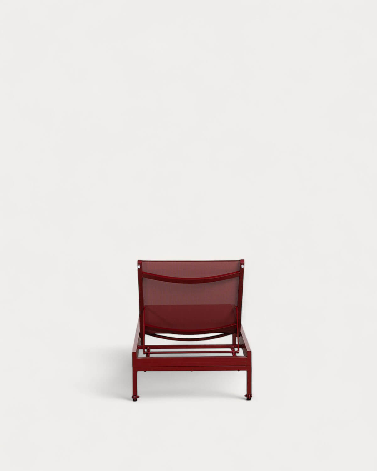 Pack of 2 Aluminium and Fabric Reclining Sun Loungers New Kreta, gallery image 5