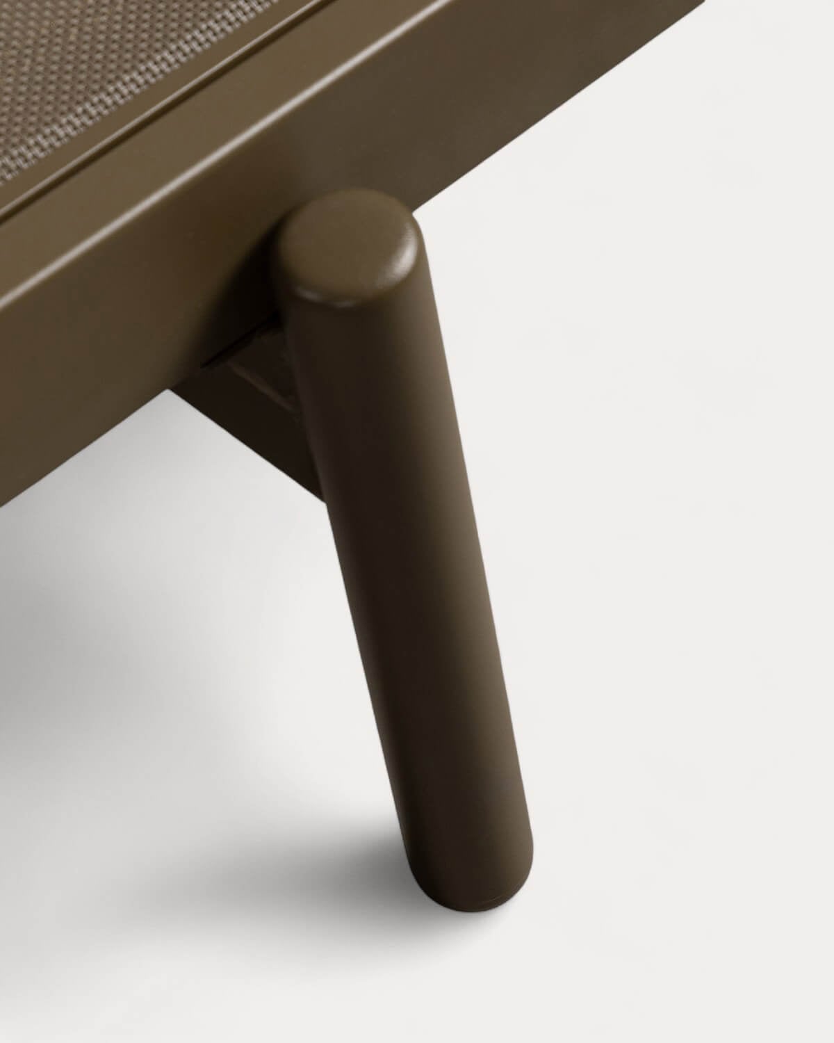 Reclining Lounger in Aluminum and Celina Fabric, gallery image 8