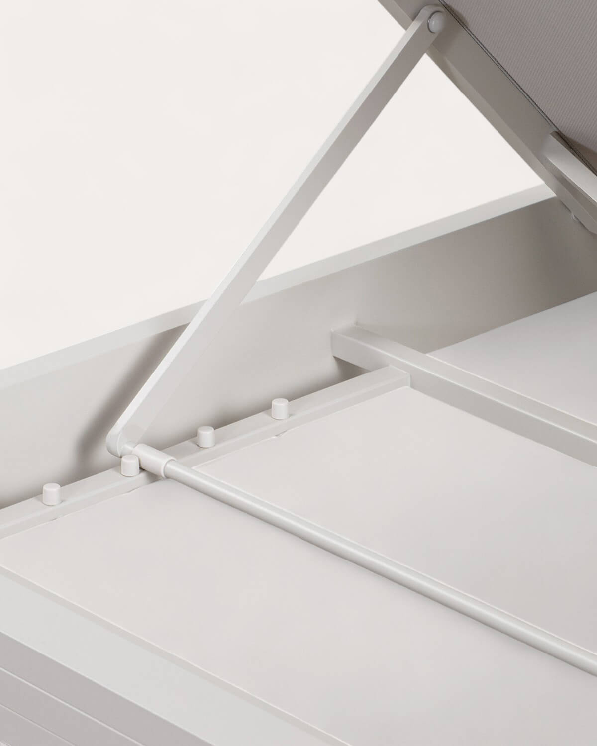 Aluminium and Fabric Reclining Sun Lounger New Kreta, gallery image 8