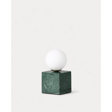 Table Lamp Marble Lunas Grove Green Marble - The Masie