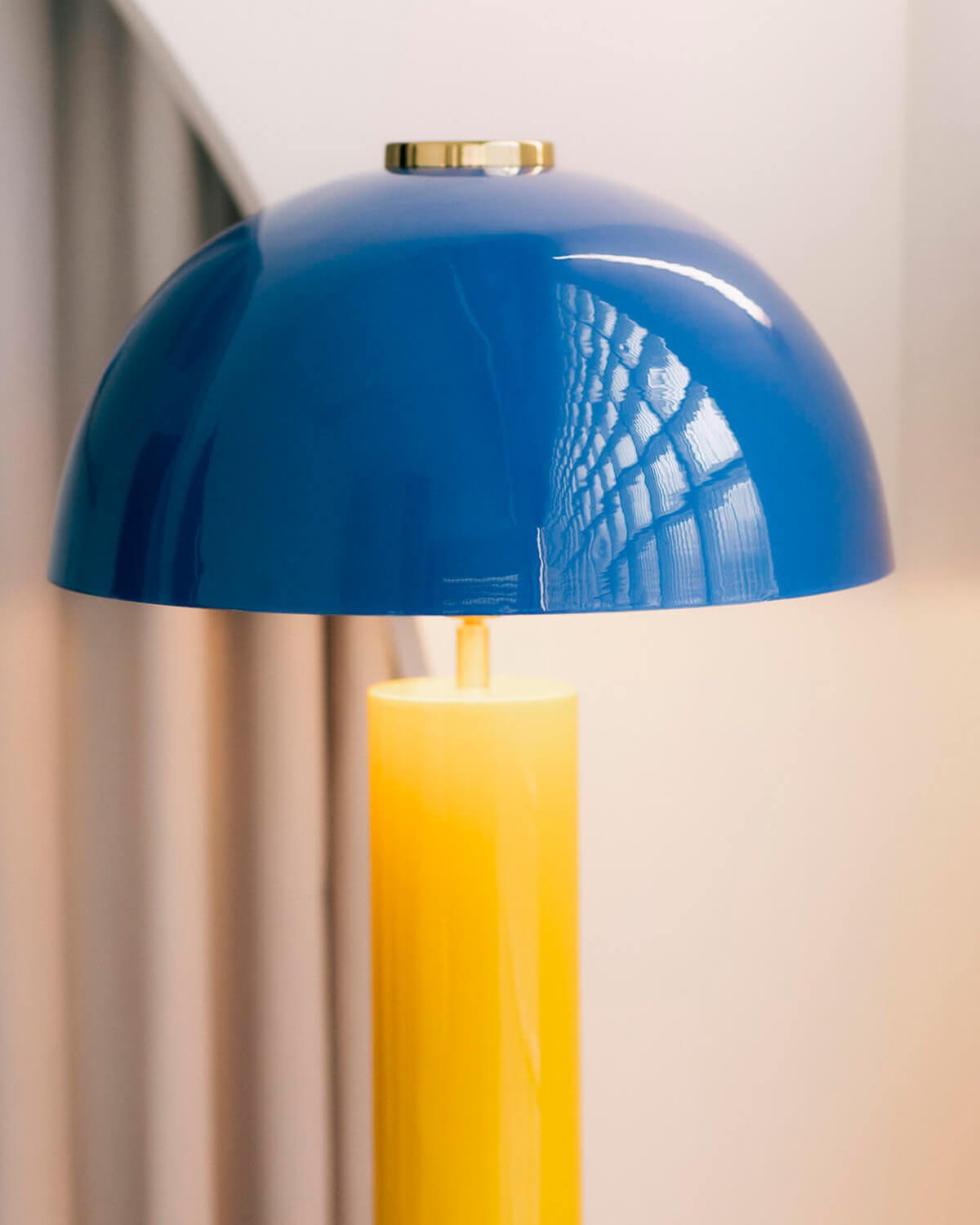 Metal Floor Lamp (Ø50.5 cm) Seta , gallery image 3